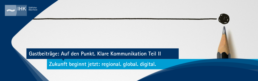 Bannerbild Klare Kommunikation I